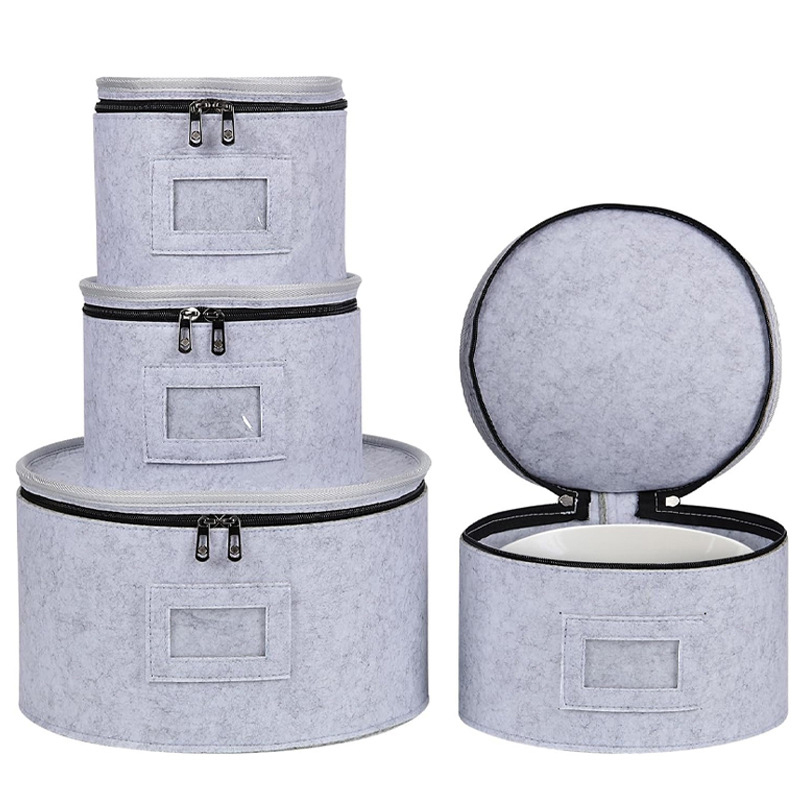 Commercial Kitchen Organiser - 1Pc Felt Storage Bag Glass Cup