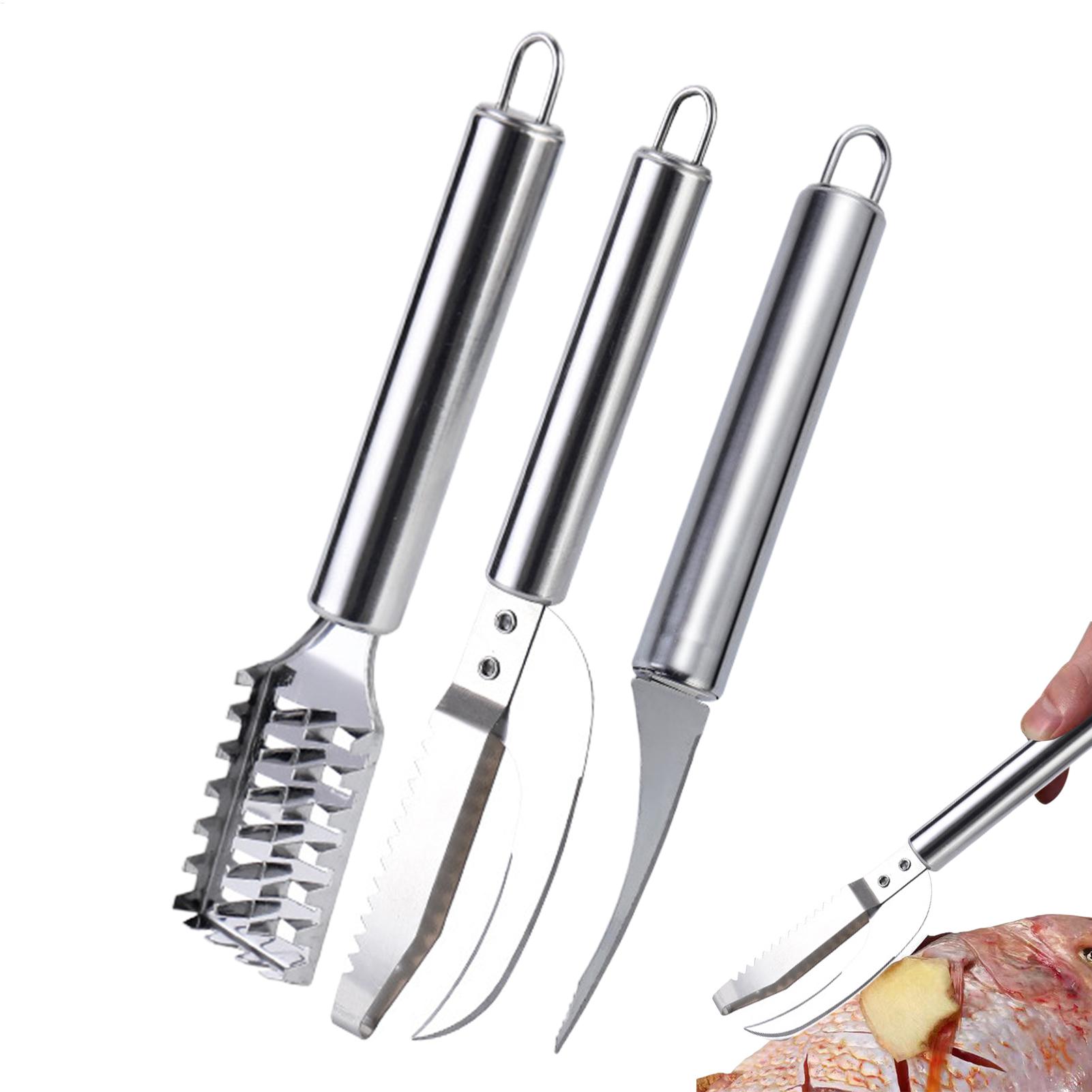 Commercial Kitchen Cleaning - Fish Scale Remover Knife Picking Shrimp