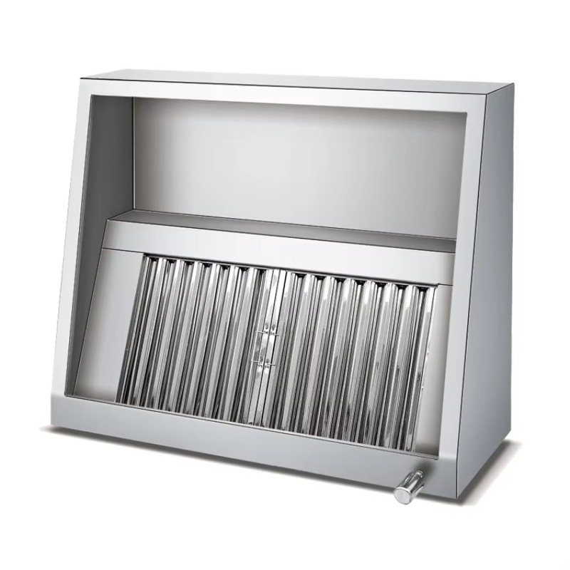 Commercial Kitchen Range Hood - Commercial Stainless Steel Kitchen Exhaust Range