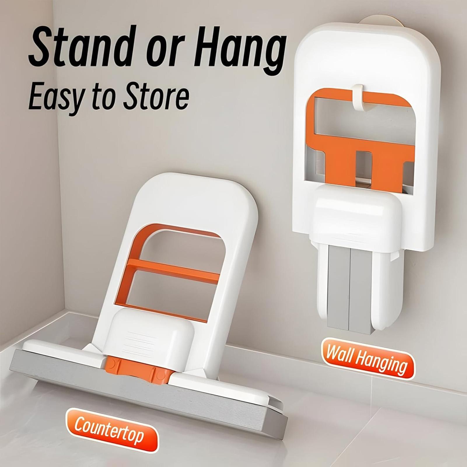 Commercial Kitchen Equipment List - Self-Squeezing Desktop Mop Handheld Sponge Mop