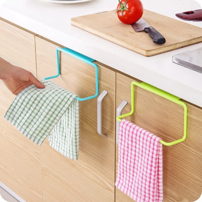 Commercial Kitchen Towels - 1PC Plastic Hanging Holder Towel Rack