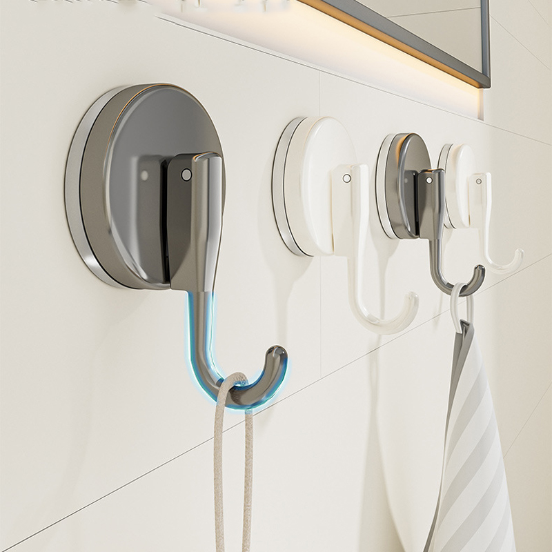 Commercial Kitchen Towels - Suction Cup Hooks Punch-free Multifunctional Hanging