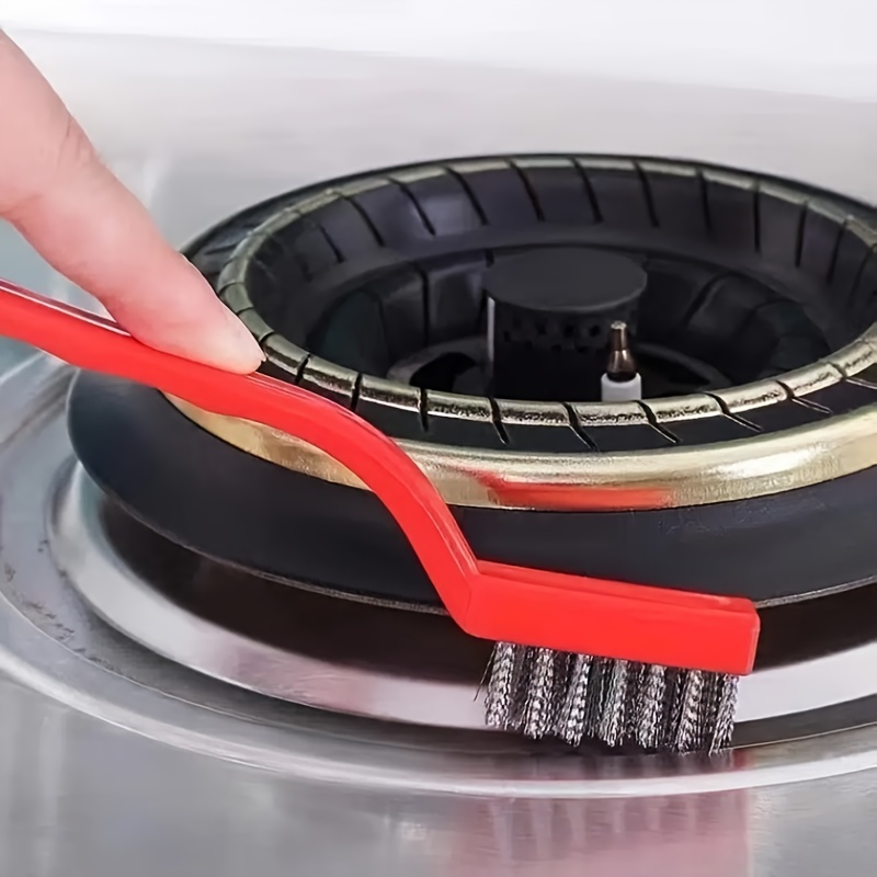 Commercial Kitchen Vent Hood - 3pcs/gas stove cleaning brush stove range