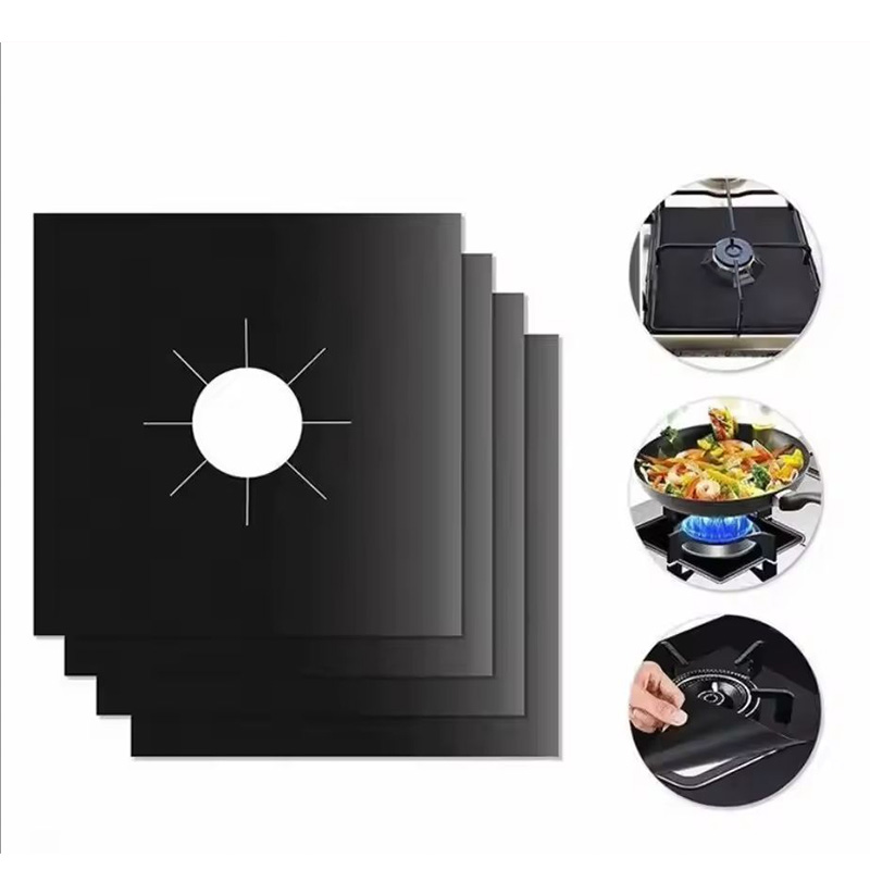 Commercial Kitchen Vent Hood - 2/4/8Pcs Gas Stove Protector Cooker Lid