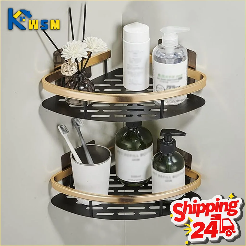 Commercial Kitchen Organiser - Bathroom Shelf Kitchen Storage Organizer Aluminum