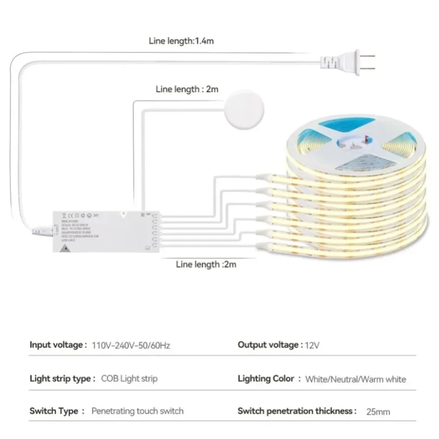 Sync Cabinet Light Smart Senso - Commercial Kitchen Cabinet ulasan dan harga