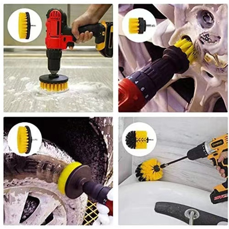 5pcs 3pcs Drill-Brush Cleaner  - Commercial Kitchen Cleaning ulasan dan harga