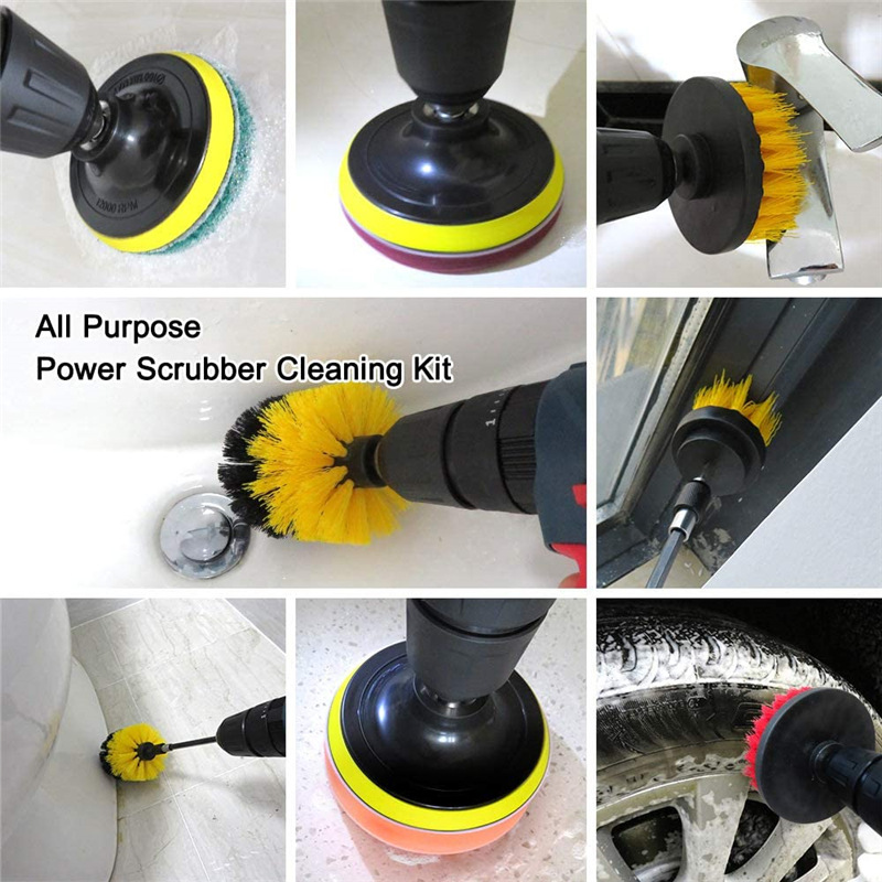 5pcs 3pcs Drill-Brush Cleaner  - Commercial Kitchen Cleaning ulasan dan harga
