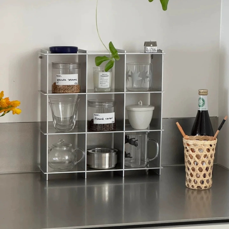 Minimalist Aluminum Alloy Coun - Commercial Kitchen Organiser ulasan dan harga