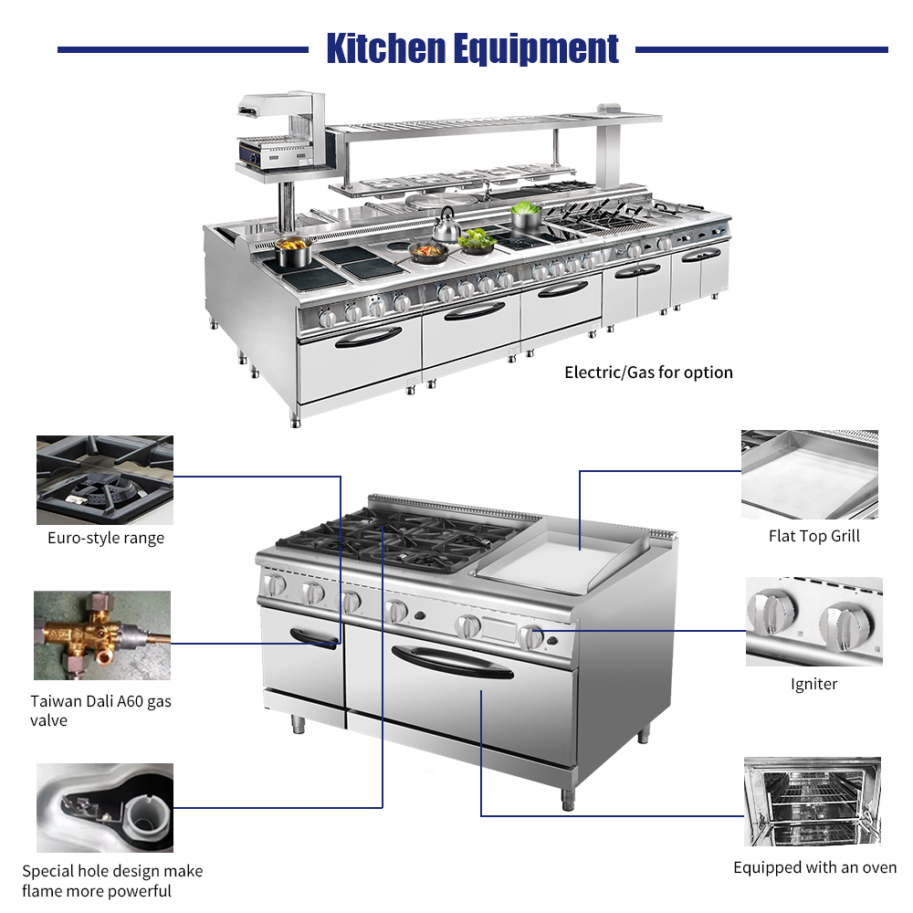Premium Hotel Restaurant Kitch - Commercial Kitchen Machinery ulasan dan harga