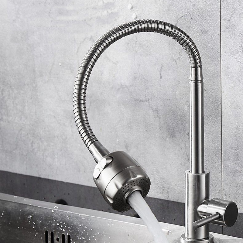 Universal Rotation Single Cold - Commercial Kitchen Faucet ulasan dan harga