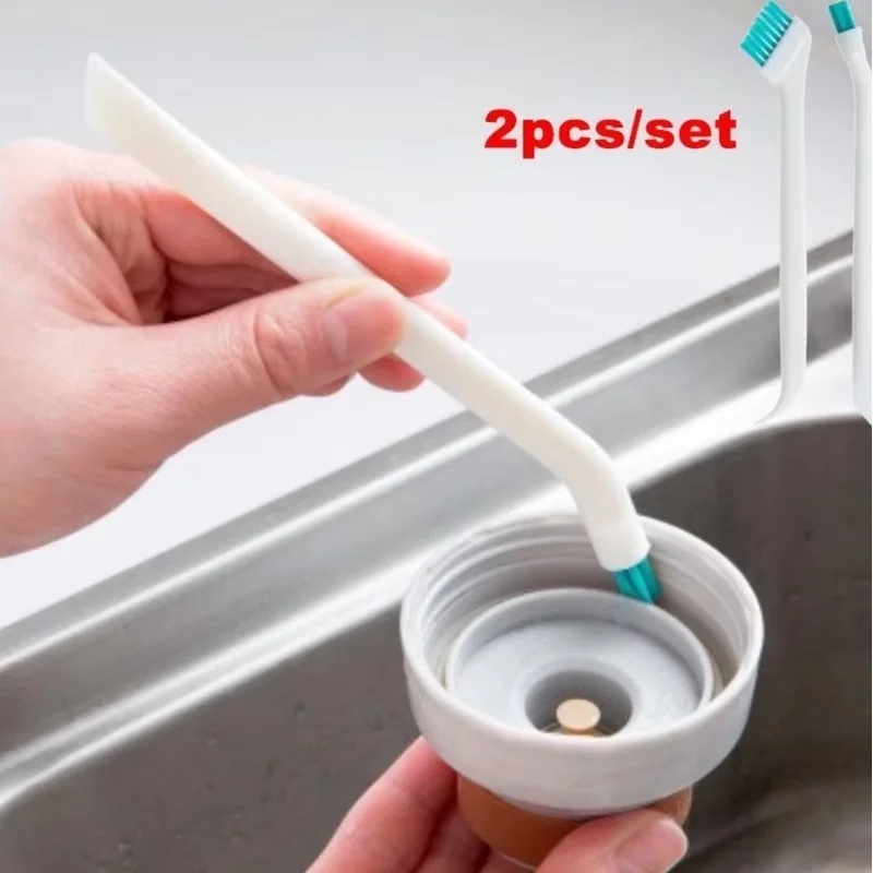 2 Pcs/Set Cleaning Narrow Brus - Commercial Kitchen Cleaning ulasan dan harga