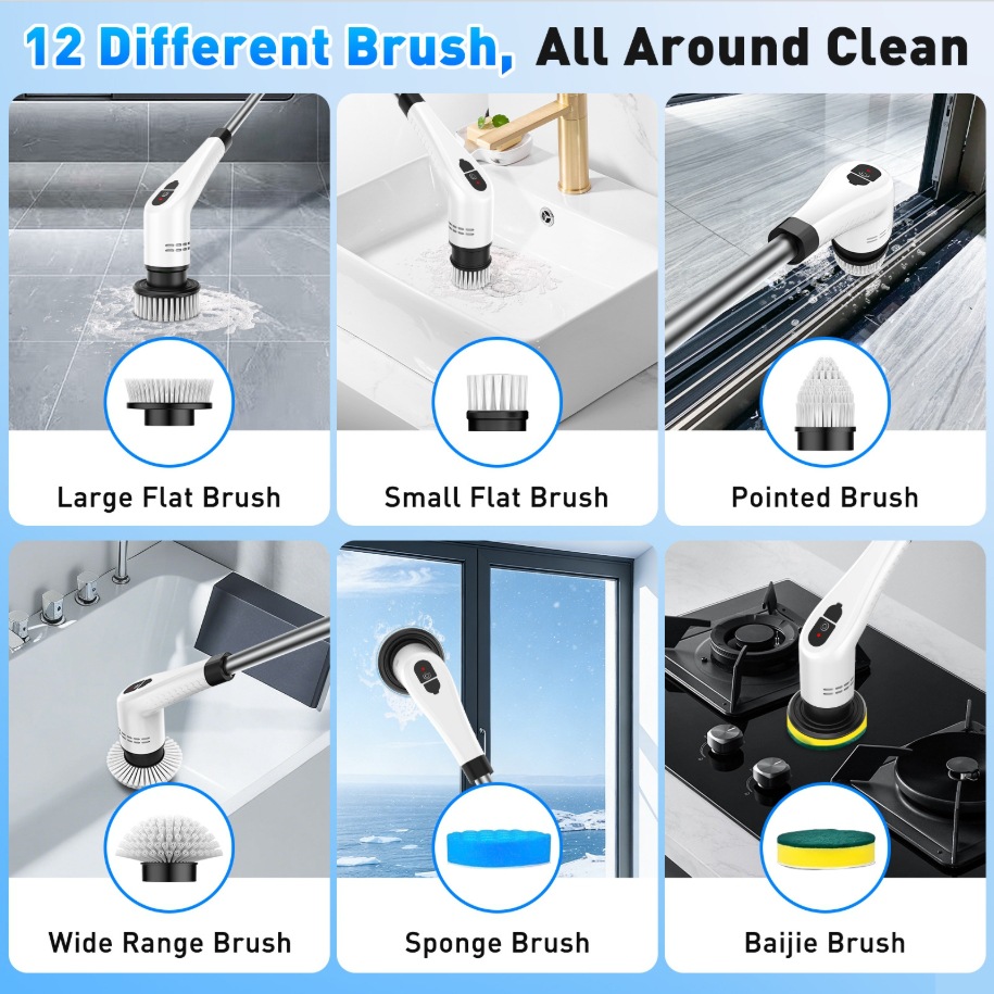 TINSOL 12 in 1 Electric Cleani - Commercial Kitchen Cleaning ulasan dan harga