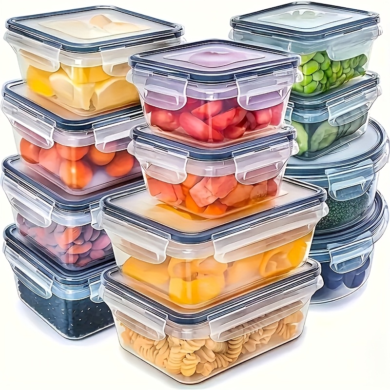 8Pcs Set Includes 4 Containers - Commercial Kitchen Organiser ulasan dan harga