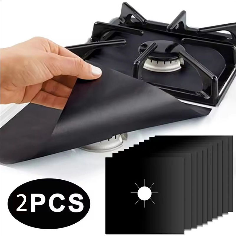 2/4/8Pcs Gas Stove Protector C - Commercial Kitchen Vent Hood ulasan dan harga