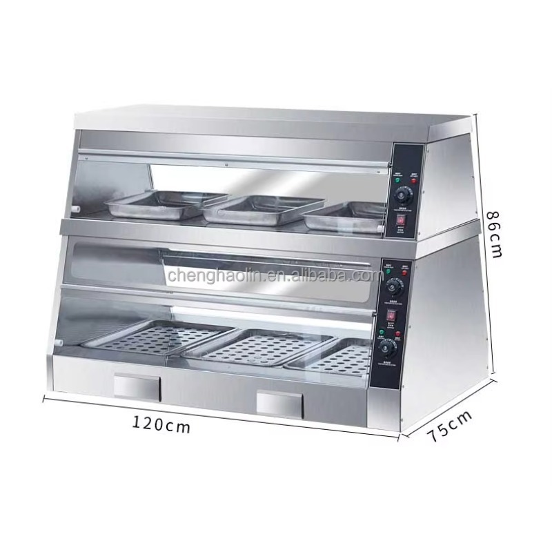 Food Heating Hamburger Fried C - Commercial Kitchen Machinery ulasan dan harga