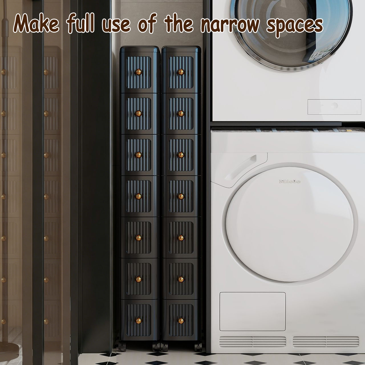 15CM Narrow Gap Drawer Storage - Commercial Kitchen Organiser ulasan dan harga