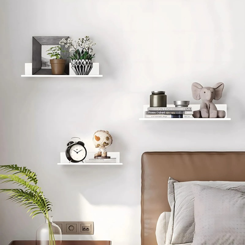 Metal Floating Shelves Wall Mo - Commercial Kitchen Organiser ulasan dan harga