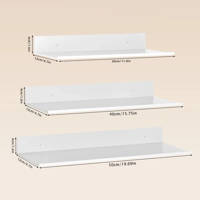 Metal Floating Shelves Wall Mo - Commercial Kitchen Organiser ulasan dan harga