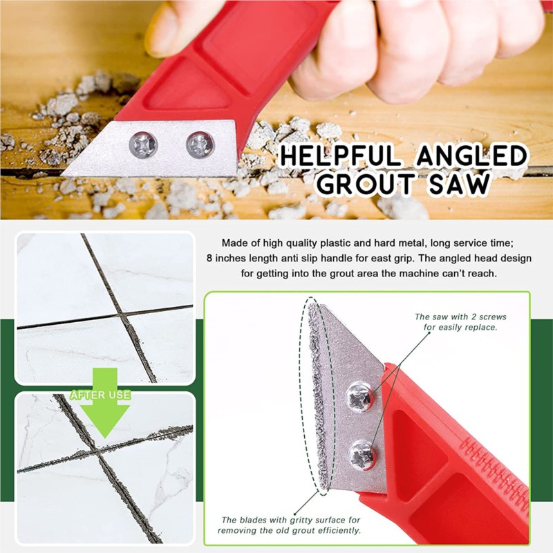 Grout Removal Tools 22 Pcs  Se - Commercial Kitchen Cleaning ulasan dan harga
