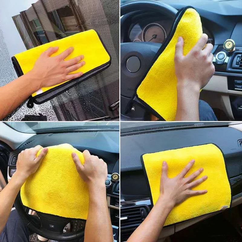 Microfiber Car Cleaning Towels - Commercial Kitchen Towels ulasan dan harga