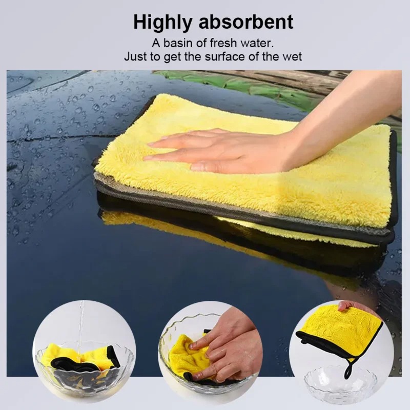 Microfiber Car Cleaning Towels - Commercial Kitchen Towels ulasan dan harga