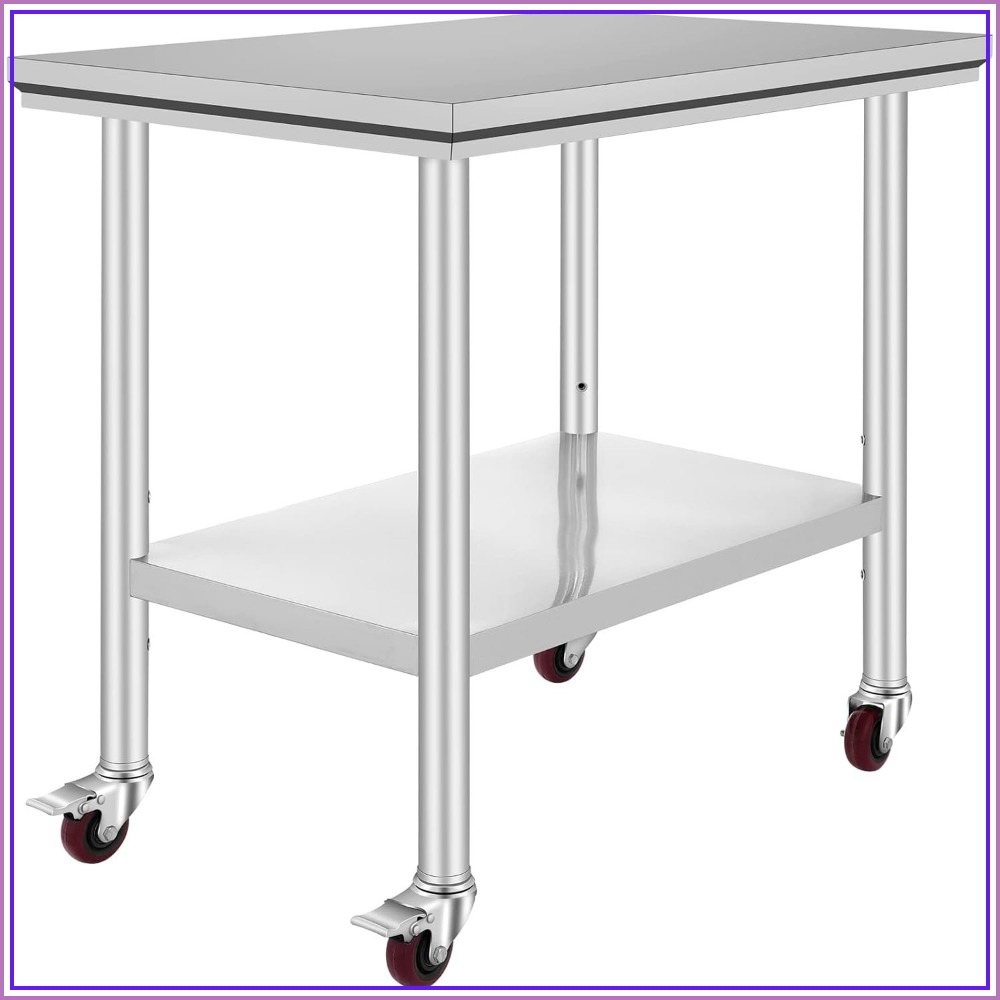Stainless Steel Work Table 36x - Commercial Kitchen Images ulasan dan harga