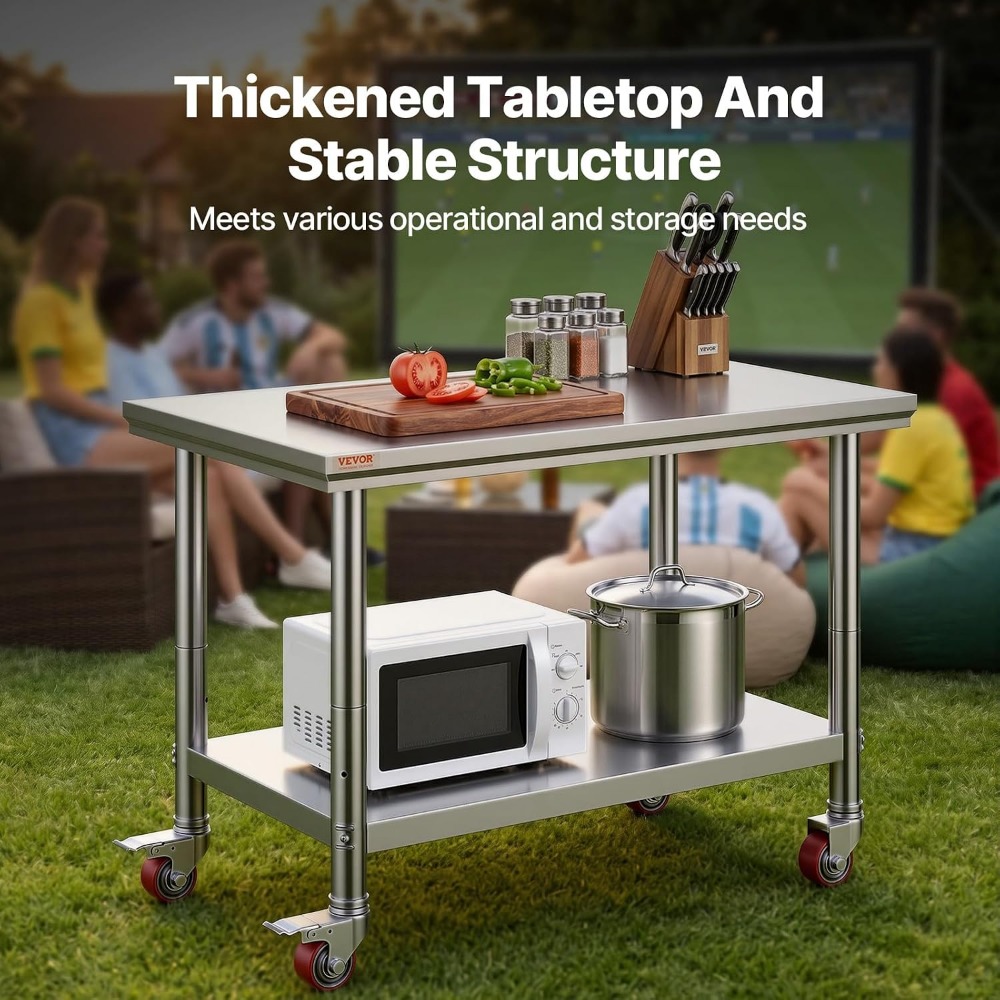 Stainless Steel Work Table 36x - Commercial Kitchen Images ulasan dan harga