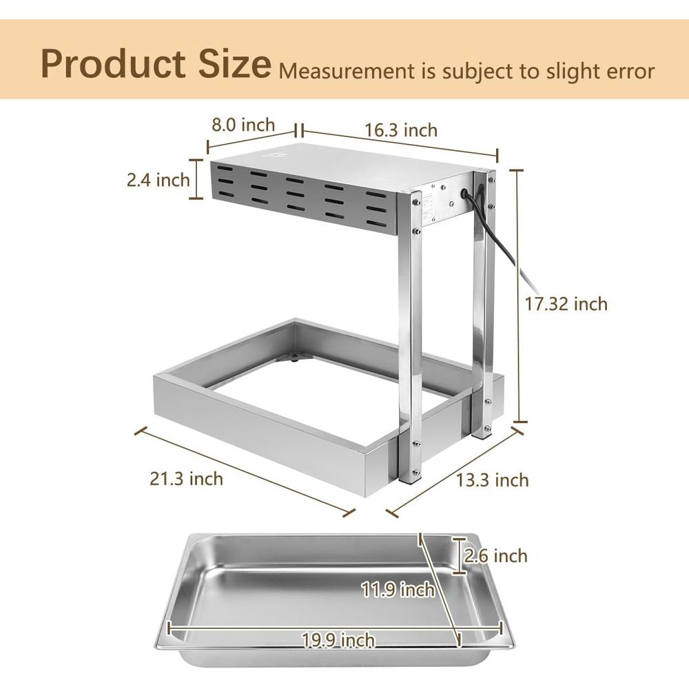 French Fry Warmer, Commercial  - Commercial Kitchen Cabinet ulasan dan harga