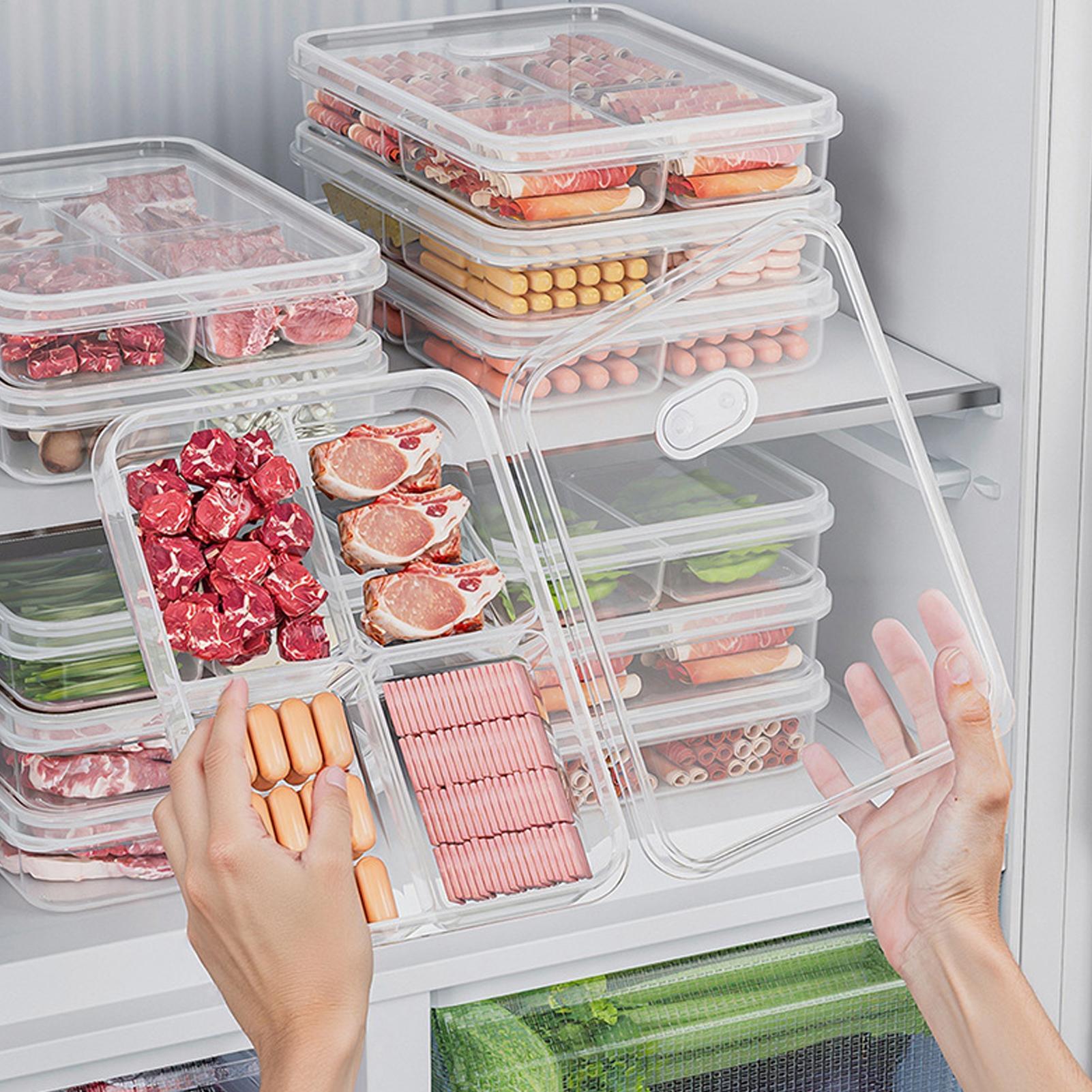 1PC Refrigerator Storage Box M - Commercial Kitchen Organiser ulasan dan harga