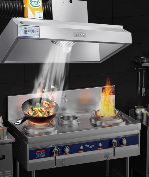 220V Commercial Range Hood Kit - Commercial Kitchen Vent Hood ulasan dan harga