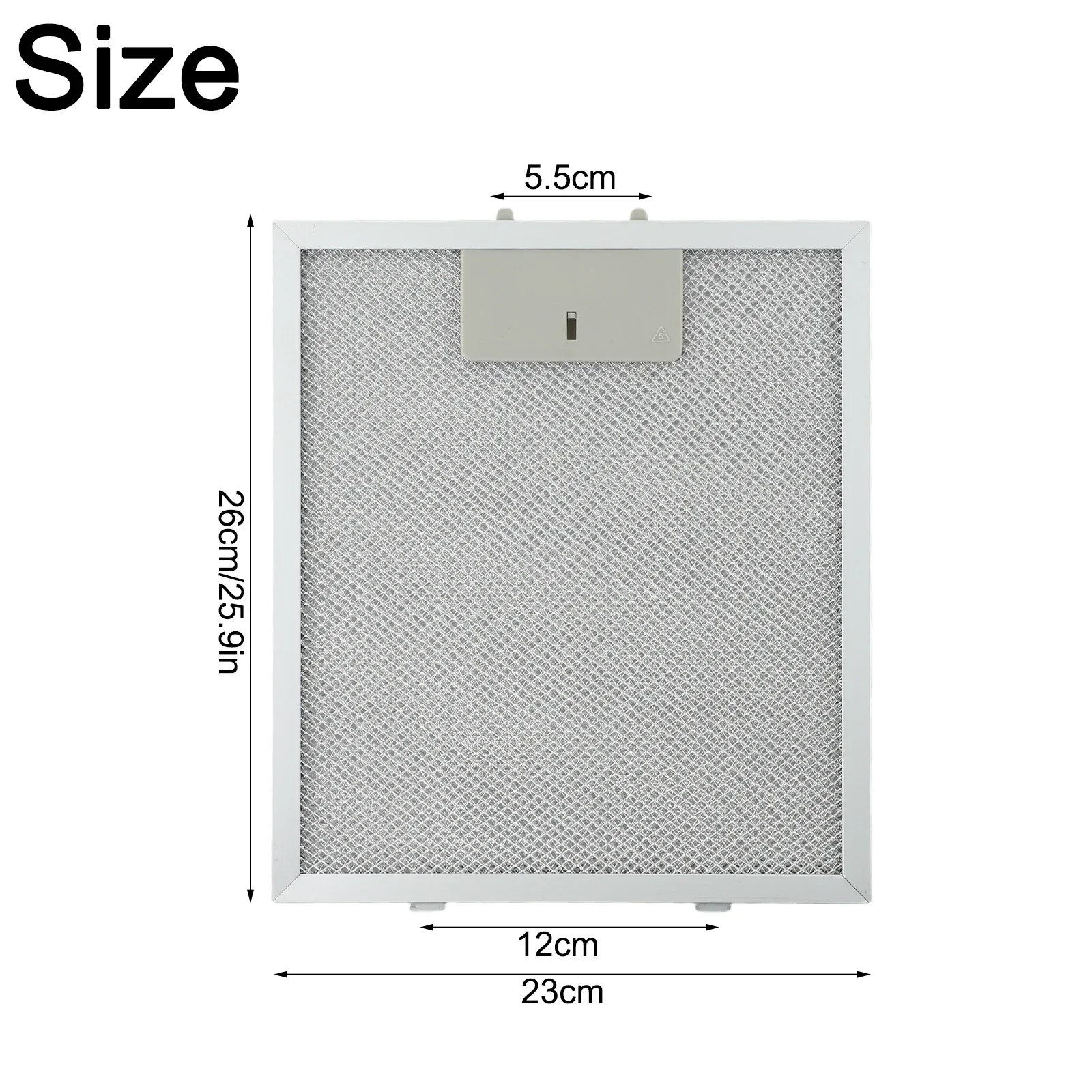 23x26cm Range Hood Filter 5 La - Commercial Kitchen Vent Hood ulasan dan harga