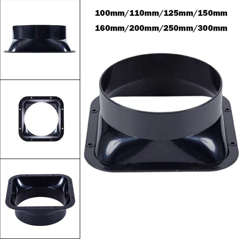 Long Flange Duct Fan Hose Conn - Commercial Kitchen Vent Hood ulasan dan harga