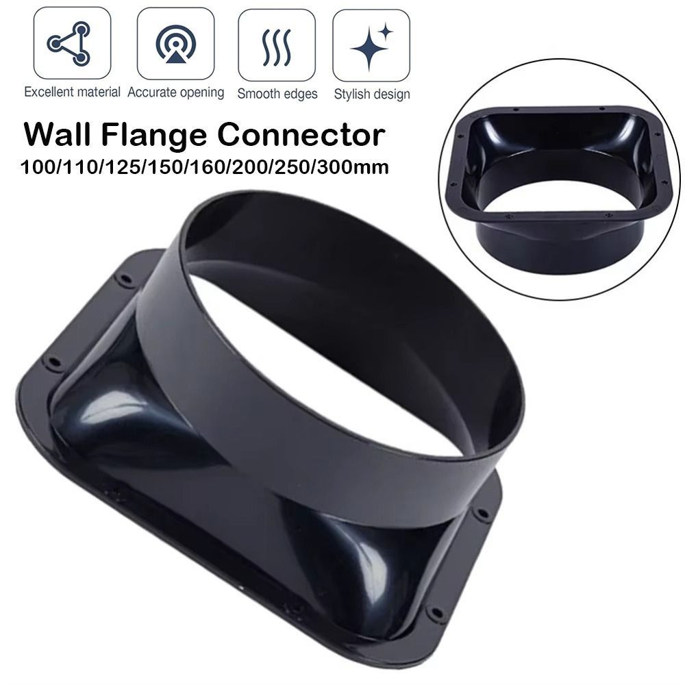 Long Flange Duct Fan Hose Conn - Commercial Kitchen Vent Hood ulasan dan harga