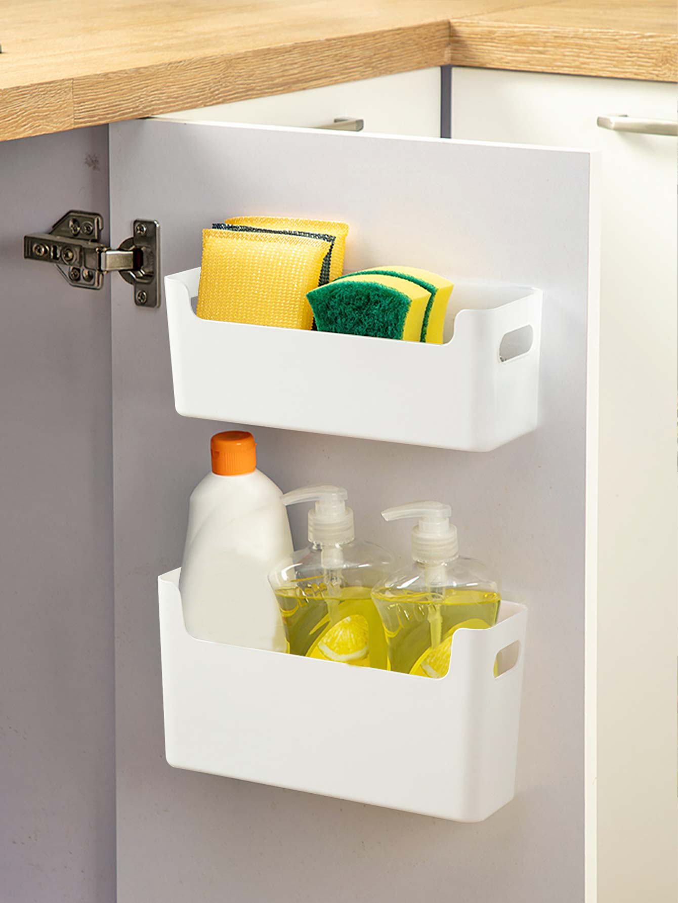 Punch Free Cabinet Door Organi - Commercial Kitchen Organiser ulasan dan harga