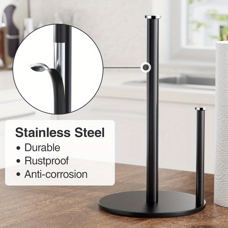 Paper Towel Holder Black, Prem - Commercial Kitchen Towels ulasan dan harga