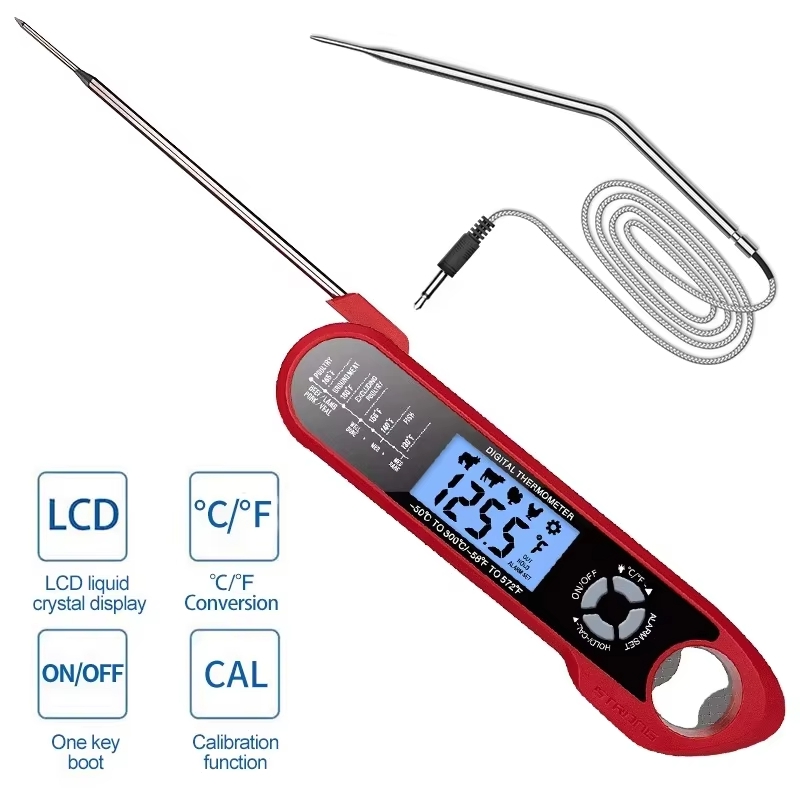 Meat Thermometer Dual-Probe Di - Commercial Kitchen Equipment List ulasan dan harga