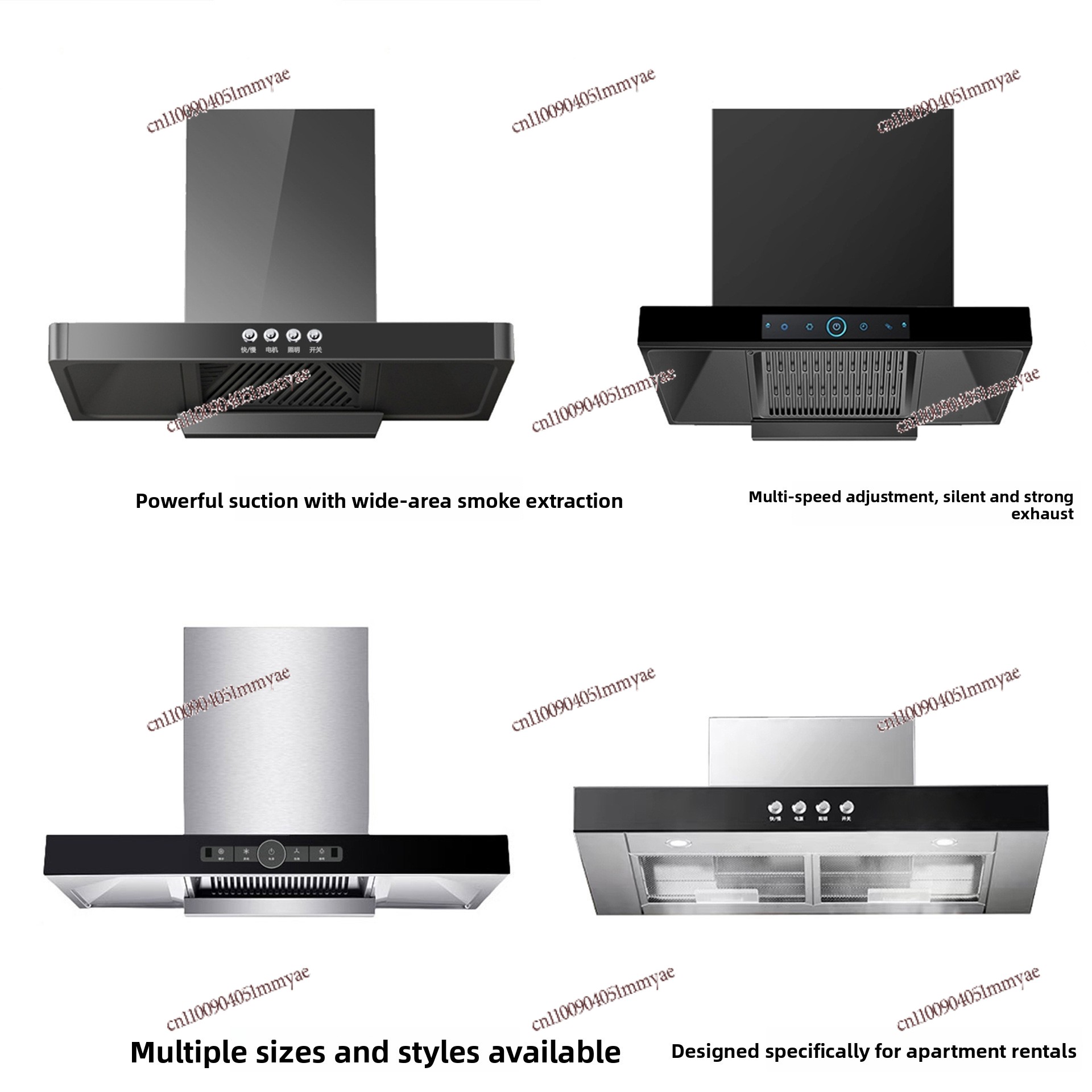 Range Hood Large Suction House - Commercial Kitchen Range Hood ulasan dan harga