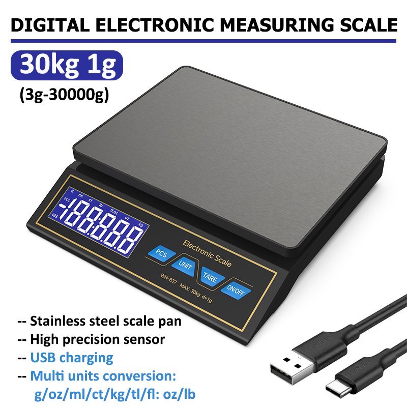 LCD Digital Kitchen Scale 30kg - Commercial Kitchen Equipment List ulasan dan harga