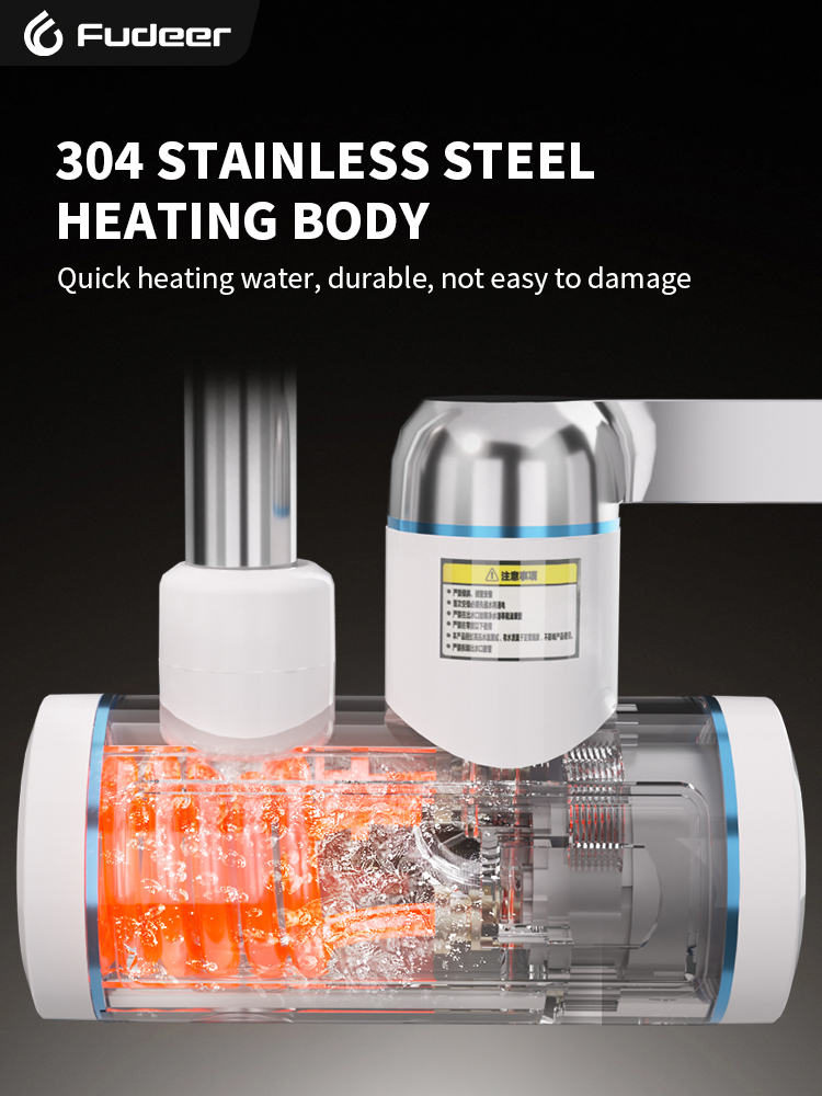 Fudeer Electric Water Heater 2 - Commercial Kitchen Faucet ulasan dan harga