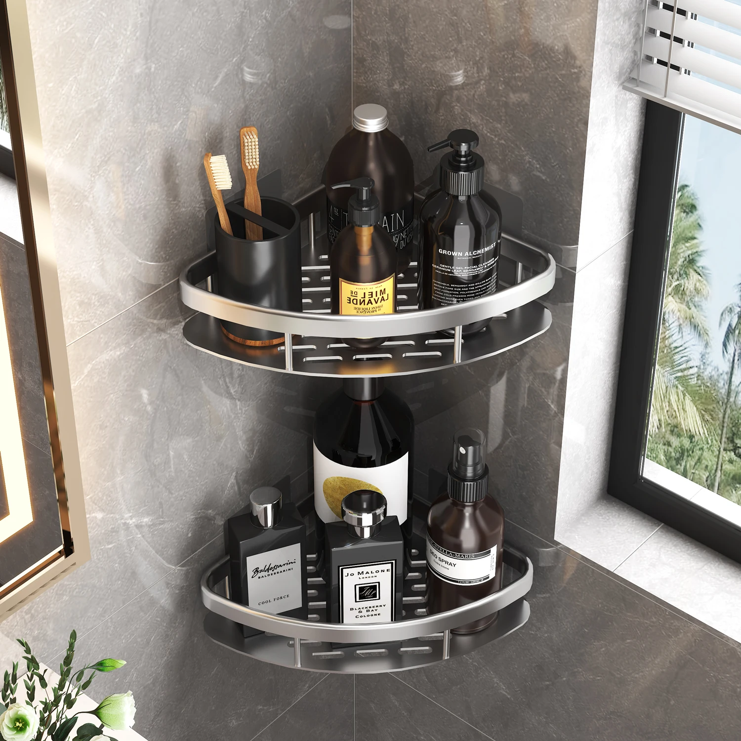 Bathroom Shelf Kitchen Storage - Commercial Kitchen Organiser ulasan dan harga